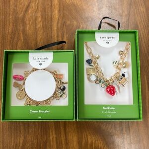 Kate Spade x Target Charm Bracelet & Necklace